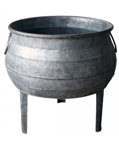 Plåt Kittel 33*33 h m ben