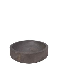 Skål i trä. d 28 cm