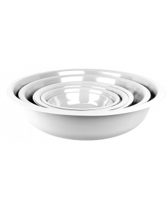 Zinkbalja 26*26*10H vit