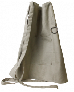 Förkläde höft canva beige